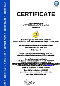 ISO 14001 : 2015 Unit II Certification