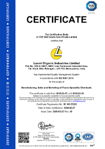 ISO 9001 : 2015 Unit III Certification